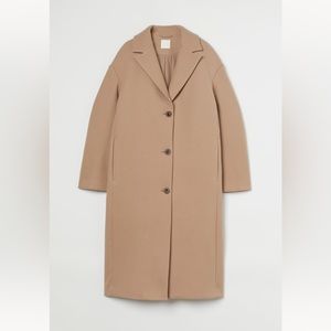 NWT H&M Straight Cut Coat
